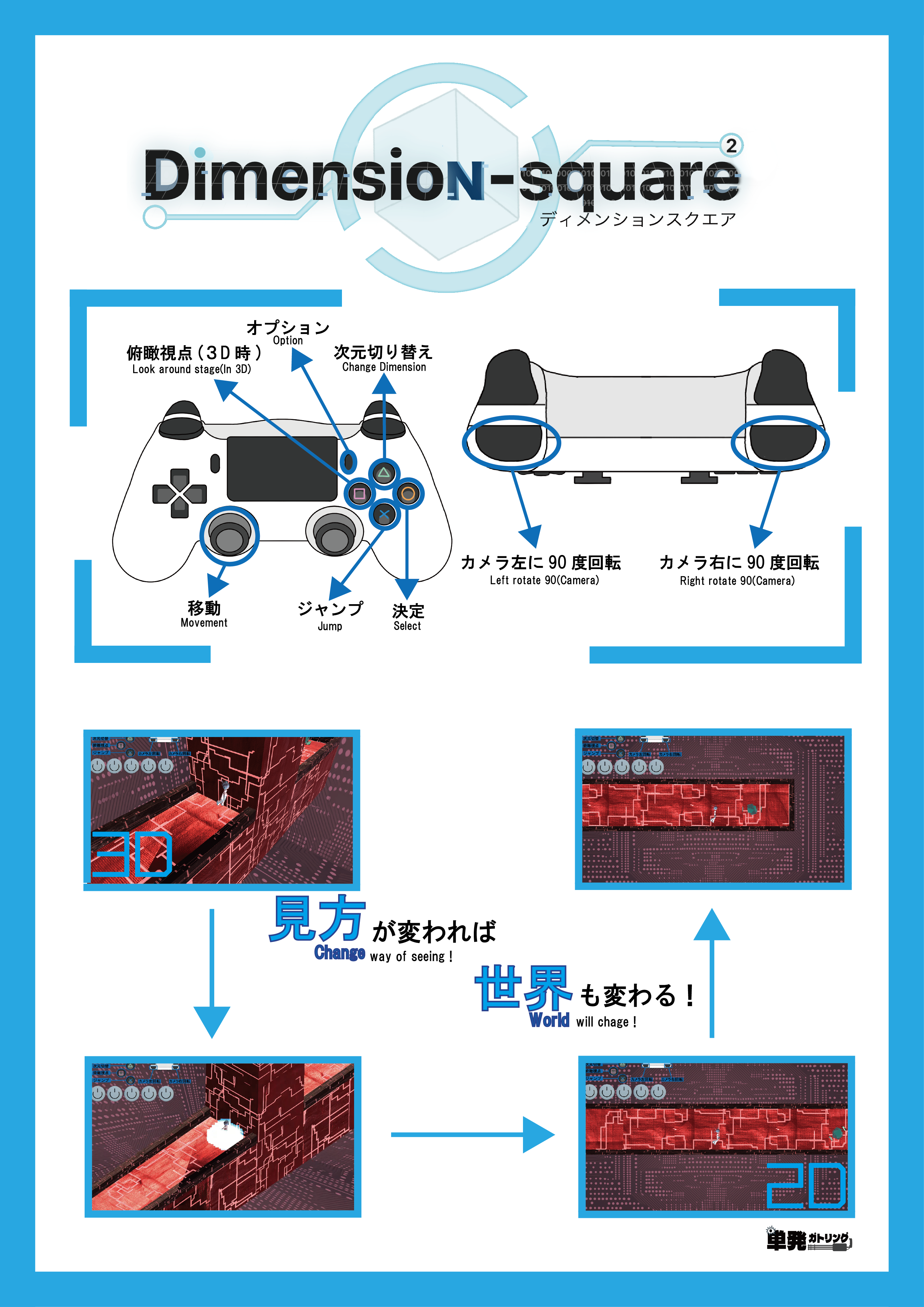 操作説明の画面